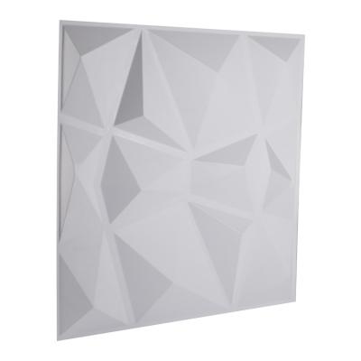 China Professional Custom Wallpapers Coating Hexagon Mold 3D Wall Panel for sale