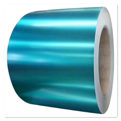 China China Factory PE PVDF Paint Prepainted Galvanized Coated PPGL PPGI Steel Coils for Sandwich Panels en venta