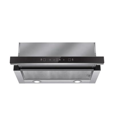 China Slimline Hotel Kitchen Range Hood Kitchen Smoke Extractor 24 Inch Cooker Hood Chimney for sale