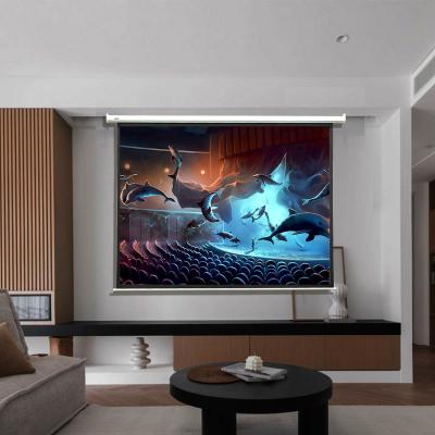 China 72 Inch Popular Wall Mounted Hot Selling 16:9 Outdoor Fast Fold Projection Screen for sale