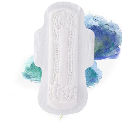 China MYRA Custom Logo Super Absorbent Cheapest Disposable Absorption Mesh Sanitary Pads Napkins Airlaid Dry Sheet Tuala Wanita for sale