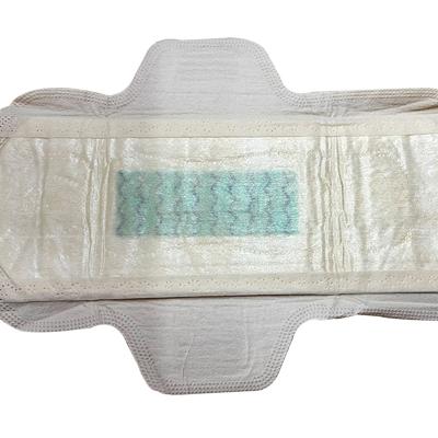 China Custom Logo Anion Sanitary Napkin Super Absorbent Ultra Thick Bamboo Light Color Toallas Sanitarias Hot Sale Eco Day And Night for sale