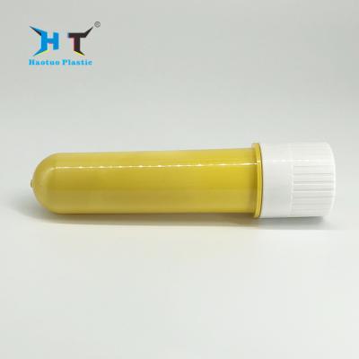 China Pearl Color Plastic PET Preform Mouthwash Blowing Bottle Preform With Screw Cap for sale