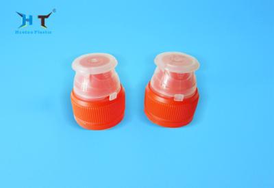 China Sports Plastic Water Bottle Caps 28mm Neck size With Double Safety Ring Pull for sale