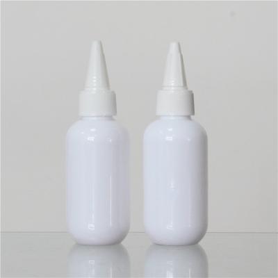 China Plastic Cosmetic Container 70ml PET Essential Oil Bottle With Custom Logo for sale