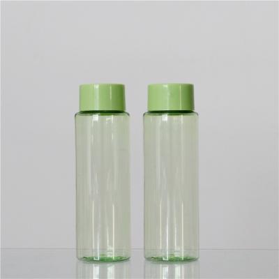 China Flip Top Cap Plastic Cosmetic Bottles , Essence 150ml Plastic Bottle for sale