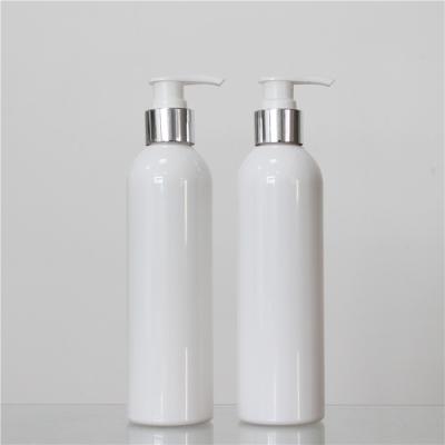 China Round Shape Plastic Cosmetic Bottles , 250ml Plastic Bottle 28mm Neck Size for sale