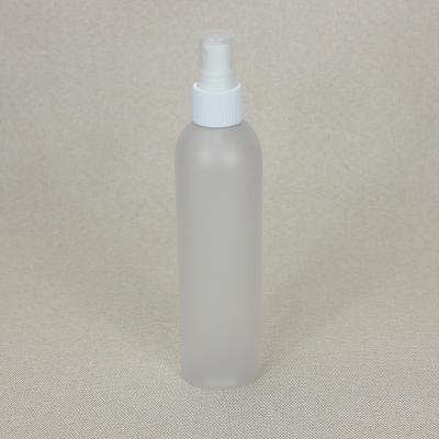 China Custom Logo Plastic Cosmetic Bottles , 250ml Plastic Airless Spray water Bottle for sale