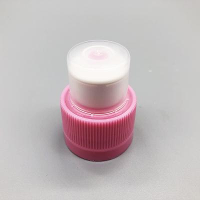 Chine Les chapeaux et les fermetures en plastique de sport de capsules du plastique 28mm de PCO polissent la surface à vendre