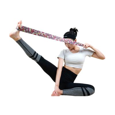 China Fashionable Yoga Exercise Yoga Mat With Strap Ratchet Tie Down Stretching Belt for sale