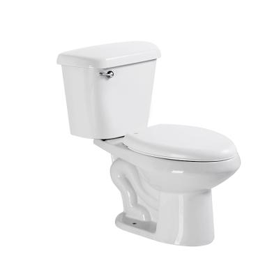 China Chinese Sanitary Ware American Standard Bathroom Double-Flow Wholesale WC Two Piece Toilet for sale