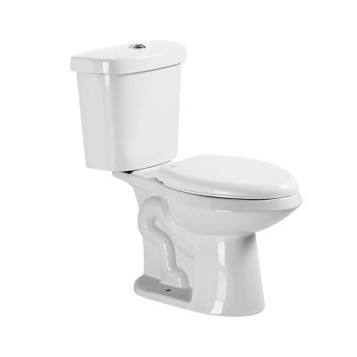 China Double-flow Cupc S Trap Bathroom Siphonic Toilet Two Piece Toiletries China Sanitary Wc for sale