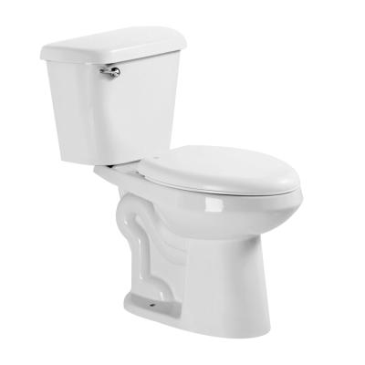 China Cheap North America Double-Flow Bathroom Ceramic Sanitary Ware Toilet Siphonic Two Piece Cupc for sale