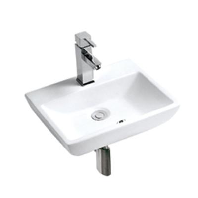 China Modern Design Ceramic Hotel Wash Vessel Sink Modern Bathroom Basin Basin for sale