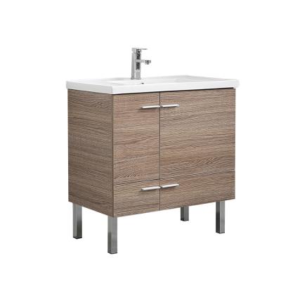 China China Wholesale Modern PVC Bathroom Cabinet Freestanding Vanity for sale