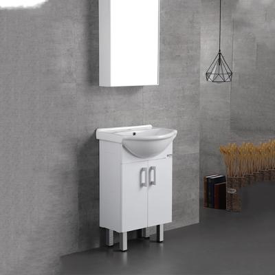 China Modern Bathroom Locker Room Vanity Basin Cabinet Unit Free Standing Sink Storage Furniture for sale