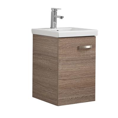 China Modern European Italian Style Waterproof Ceramic Wash Basin MDF Bathroom Vanity Cabinet for sale