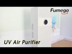 Smart Wifi UV Air Purifier Sterilizer 254nm 360W Portable For Office