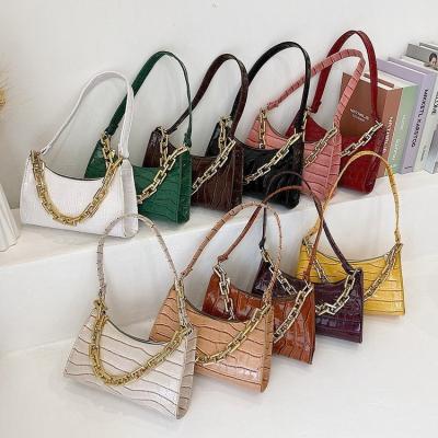 China Lady Mini Handbags Chain Bag Single Shoulder Bag Armpit Bag For Women 2021 for sale