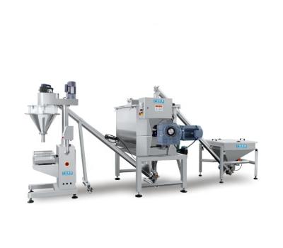 China HEYI Food Powder Filler High Speed ​​Semi-automatic Milk Powder Packaging Machine for sale