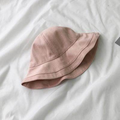 China Fashion Solid Color Fashion Women Men Flat Brim Summer Wide Bucket Hats Character Travel Fisherman Hat For Outdoor Sports Sun Visor for sale