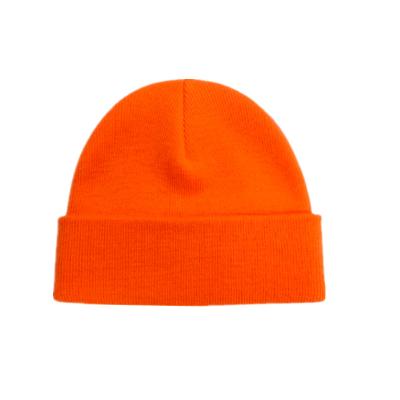 China Solid Color Logo Thermal Unisex Casual Wear Customized 2022 Cheap Price COMMON Knitted Skullcap for sale