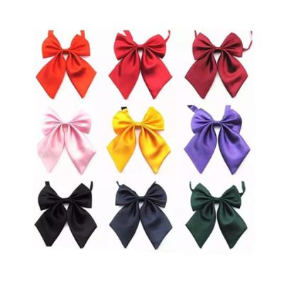 China Dobby Girls JK Bow Ties College Style Student Uniforms Accessories Twist Tie Bow for sale