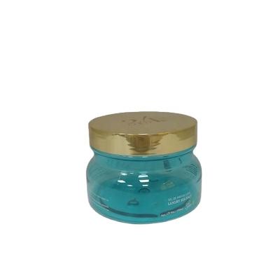 China Free Samples 250ml 500ml Luxury Plastic Cream Jar , Wide Mouth Cosmetic PET Plastic Jars for sale