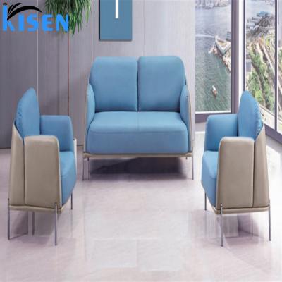 China Modern Wholesale Living Room Sofa Reception Sofa Stations Set Furniture for sale