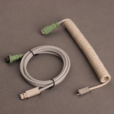 Κίνα Multi Function Data Transfer Cable Type C USB Metal Paracord Cord USB Wire Keyboard Cable For DIY Keyboard προς πώληση