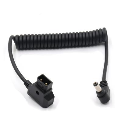 Китай Industrial spring cable for DC5.5*2.1mm with D-tap plug cable at camera end продается