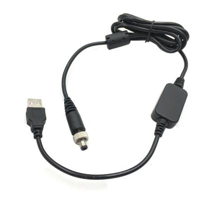 China Industrial usb 5v to 12v dc5525 male 9v with wire output 1A step up cable for sale