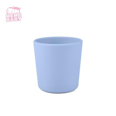 China Food Grade BPA BPA Free Silicone Toddler Mini Cup Eco Friendly Silicon Free Soft Baby Milk Drink Cup for sale