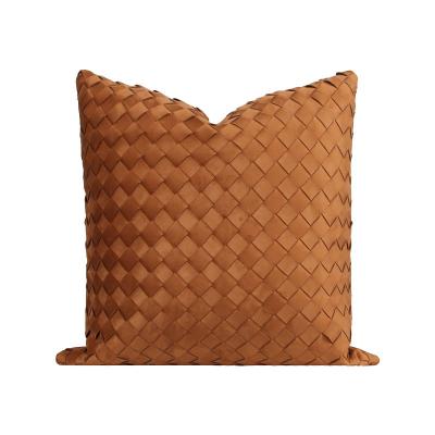 China UINI Anti-Static Decorative Modern Geometric Pillow Case Square Pillow Case Cushion Cover For Sofa Living Room for sale