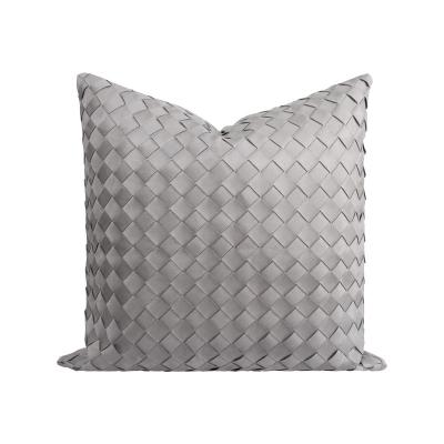 China Decorative Square Anti-static 45 x 45 cm Cushion Cover Sofa Bedroom Car Cushion Cover for sale