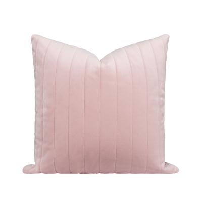 China Anti-static Pink Christmas Pillow Cover 45x 45cm Home Decoration Pillow Cover Cushion Cover For Sofa And Chair for sale