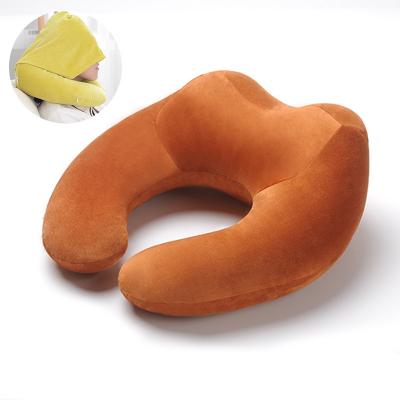 China Latest PORTABLE Memory Foam U Shape Neck Pillow Travel Neck Pillow For Car Office Comfortable Memory Foam Pillow for sale