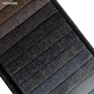 China Water Resistant Customized Polyester Upholstery Polyester Faux Sofa Fabrics Canvas Stock For Furniture Couch Cushion for sale