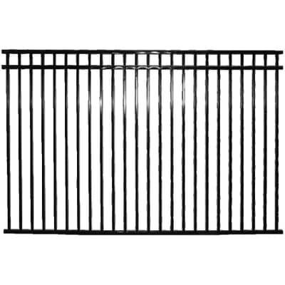 China Easily Assembled Residential Boundary Security Galvanized Metal PmentVC Coated Fence For Building for sale