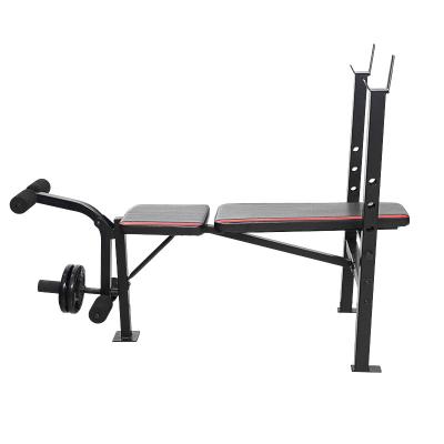 China Professional Indoor Home Barbell Bed Rack Multifunctional Exercise Fitness Equipment Arm Fold Up Sit-UPS Device Auxiliary Weight Bench for sale