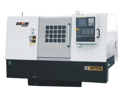 China Cast Iron CNC Horizontal Lathe Machine , Multi - station turret indexes cnc lathe machinery for sale