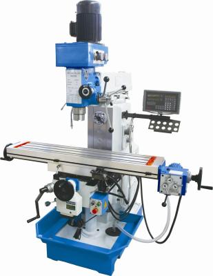 China 3 axis Drilling Milling Machine with Horizontal Milling Hilt driven by gear for sale