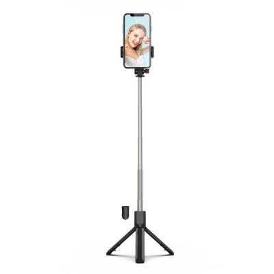 China New Arrive Portable Flexible Handheld Selfie Stick Extendable Foldable Blue Tooth Control Mobile Phone Selfie Stick Tripod for sale