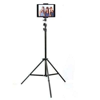 China 2021 China Factory Hot Sale PORTABLE China For Selfie Ring Light Adjustable Iron 2.1m 1.7m Ring Light Tripod Stand for sale