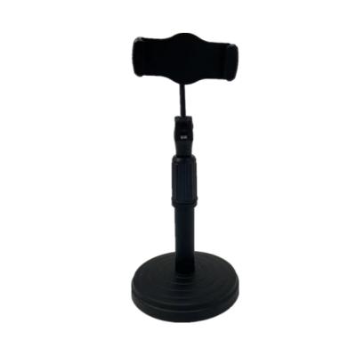 China Height Adjustable High Quality Cheapest Mobile Phone Desktop Tripod Stand 360 Degree Rotation Phone Tripod Holder for TV Watching for sale