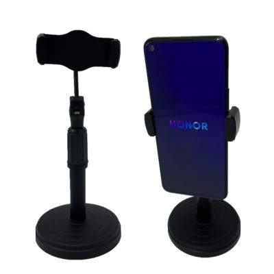 China Adjustable Height New Arrive High Quality Mini Stand Smartphone Tripod Cell Phone Desk Mount For Watching Movies for sale