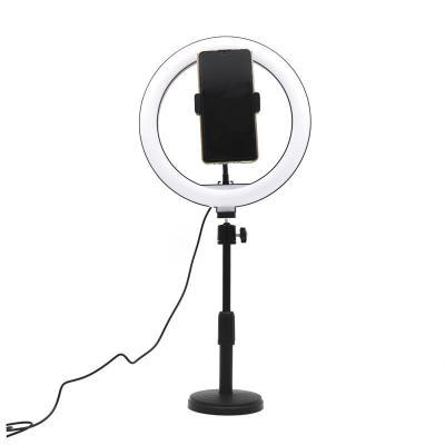 China 10 Inch 26cm LED Ring Light Selfie Ring Makeup Light PORTABLE Live Broadcast Beauty Photography Photo Light for sale