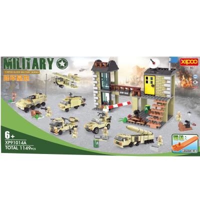 China Toy Legoing Building Toy XIPOO 2021 Children's War Building Building Block Boys Series Military Vehicle Truck Model Block Set Education Toys For Child for sale