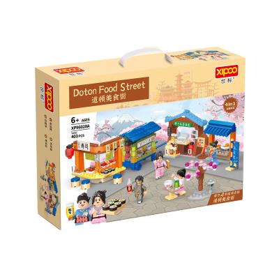 China 2021 Building Block Toy XIPOO Building City Girl Street Series Doton Food Playset Toys For Kid Children Education Toys legoing toys for sale