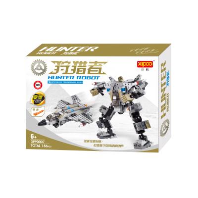 China 2021 Legoingly Children's Toy Building Blocks Switch Series Hunter Robot Playset Toys For Boy Building Toy XIPOO Building Transport Toys Old for sale